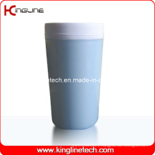 300ml Plastic Double Layer Cup Lid (KL-5008)